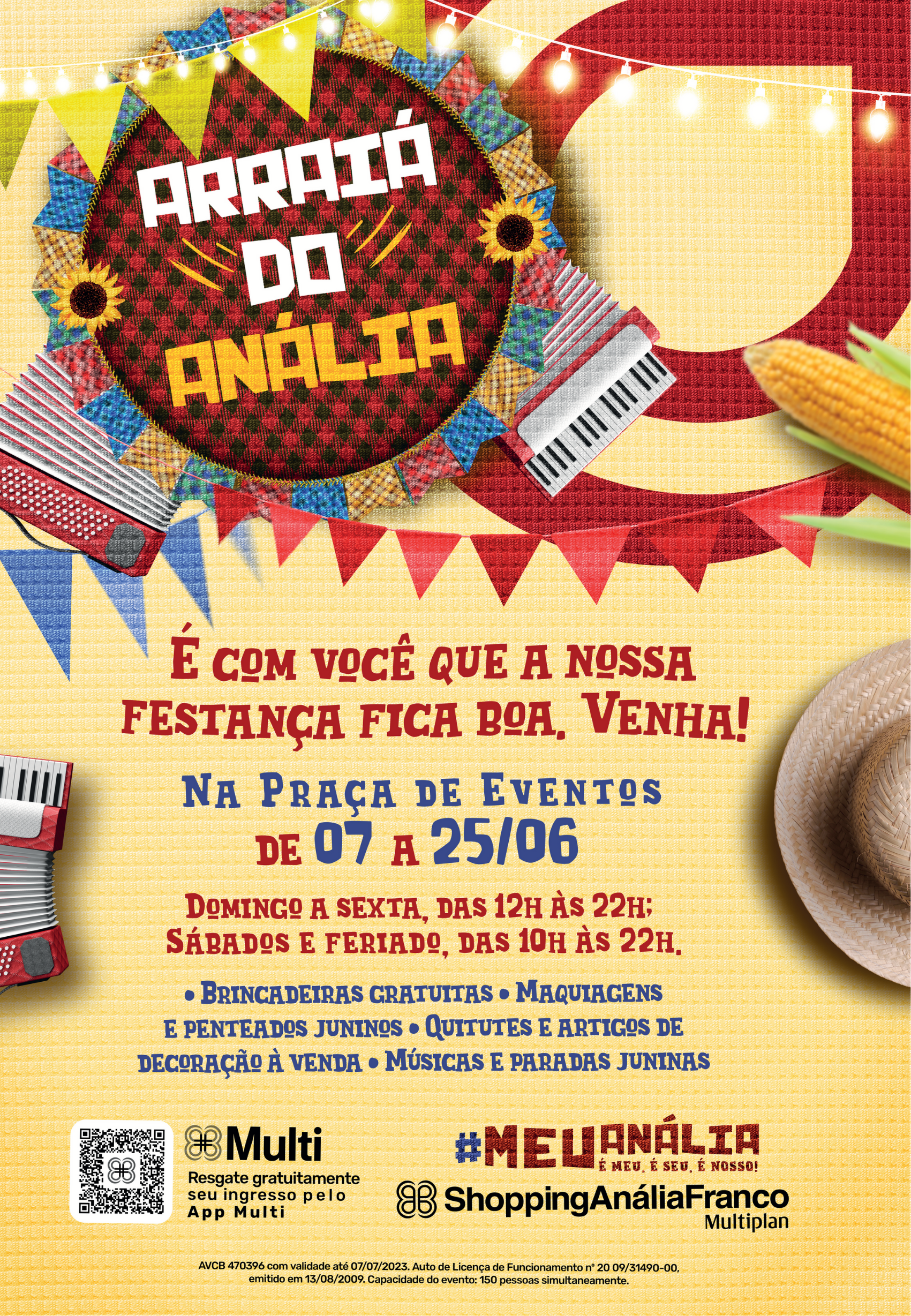 São Paulo para crianças - Música ao vivo! Arraiá do Anália está de volta  com circuito de brincadeiras valendo presentes ao final!
