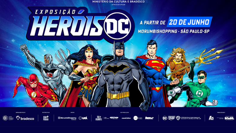 HERÓIS DC: Exposição dos Heróis da DC em São Paulo irá surpreender e encantar várias gerações